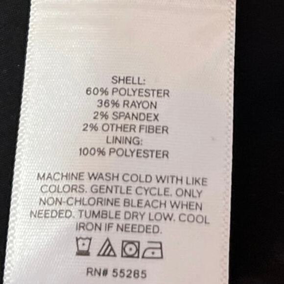 Express Gray Plaid Checkered Tweed High Waisted Mini Wrap Skort Skirt Size 6 - Picture 5 of 5